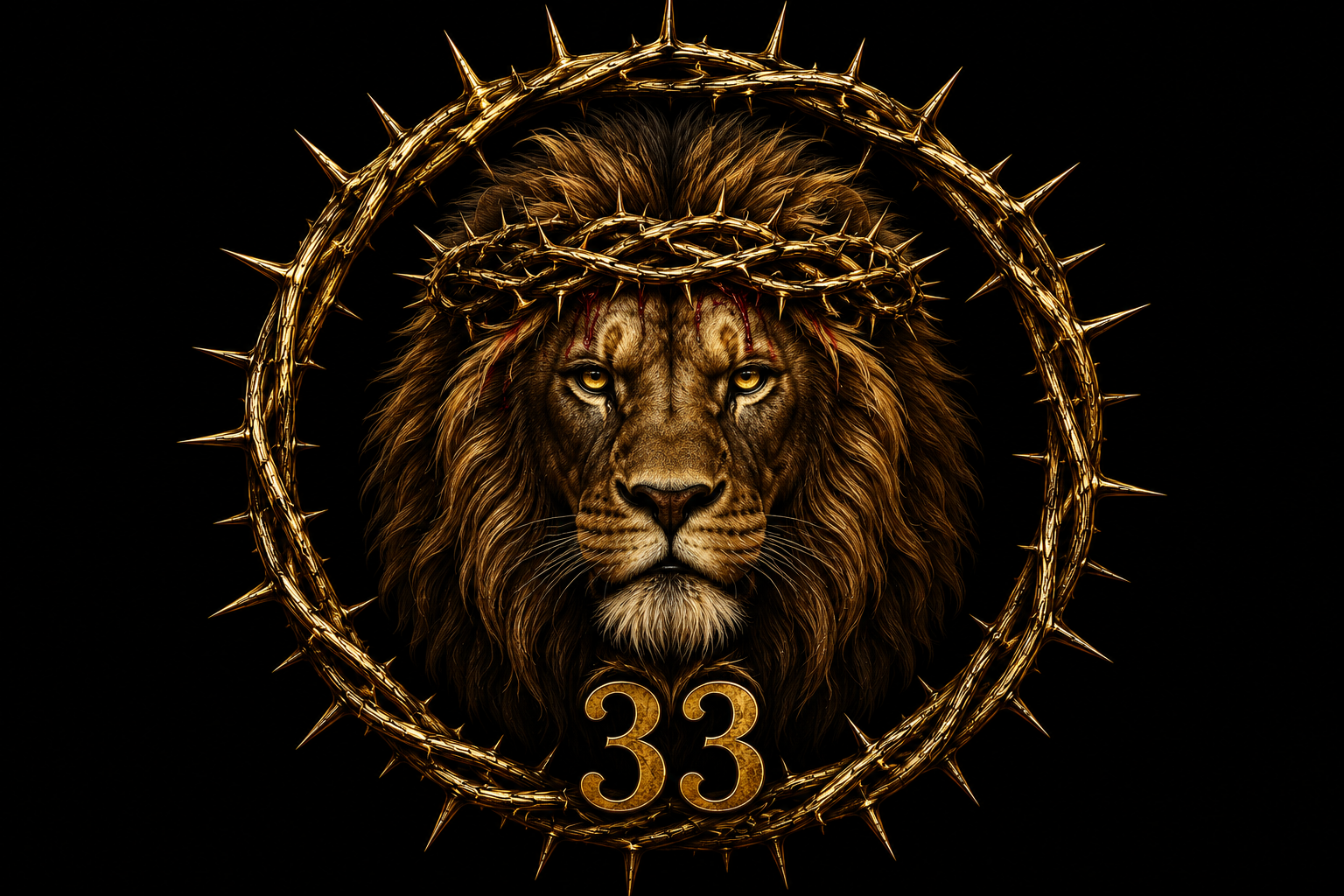 No Vanity 33 Lion logo